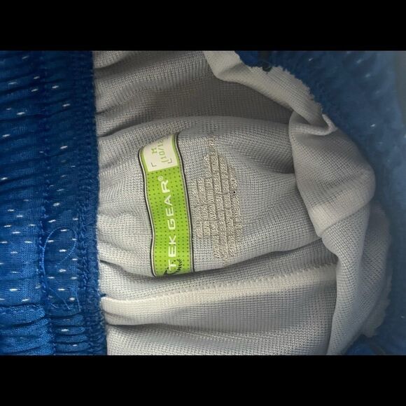 Tech gear Blue w/ black/white athletic shorts M - Picture 2 of 3